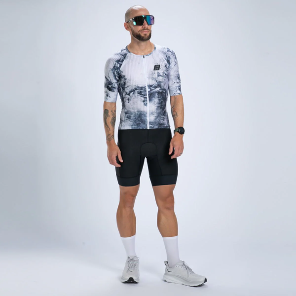 Áo ba môn Nam Zoot Elite Tri Aero Jersey - Vapor White