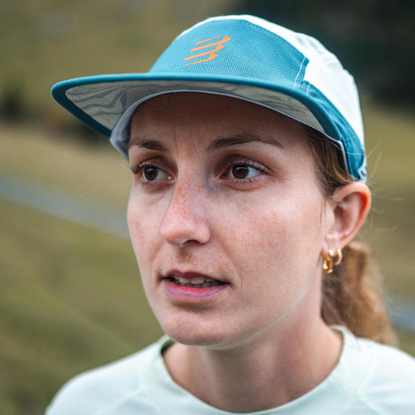 Mũ Compressport 5 Panel Light Cap - Xanh (Stargazer/Aqua)