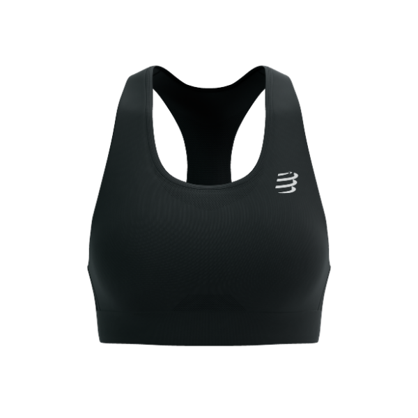 Áo Bra chạy bộ Nữ Compressport Feelfree Seamless Bra - Đen (Black)