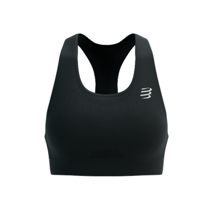 Áo Bra chạy bộ Nữ Compressport Feelfree Seamless Bra - Đen (Black)