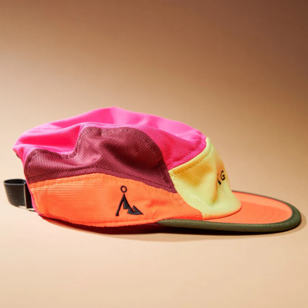Nón VAGA - Club Cap - Green/Wine Red/Neon Pink/Neon Orange
