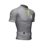 Compressport Men's Trail Postural SS Top - Alloy/Primerose