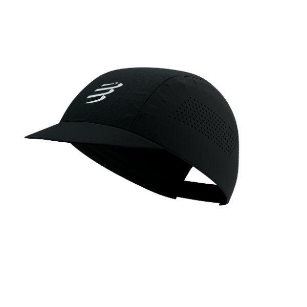 Mũ chạy bộ Compressport Pro Racing Cap - Đen (Black)