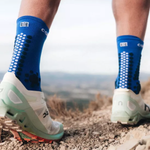Tất chạy Trail Compressport Unisex's Pro Racing Socks v4.0 Trail - Xanh (Dazz Blue/Blues)