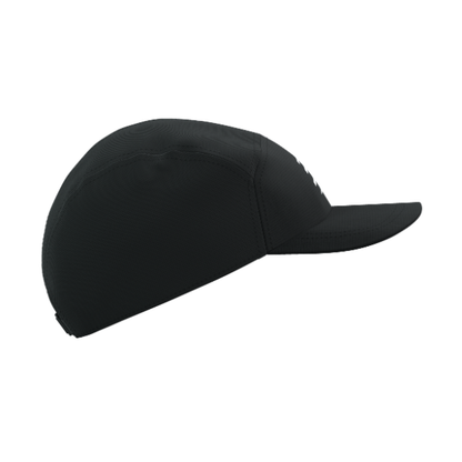 Mũ Chạy Bộ Compressport 5 Panel Light Cap - Đen (Black)