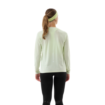 Áo chạy bộ Nữ Compressport Performance Long Sleeve Tshirt W - Xanh Aqua