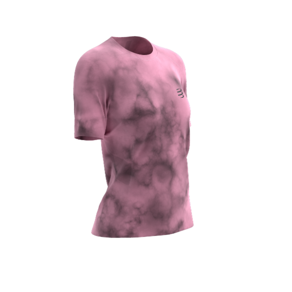 Áo Chạy Bộ Nữ Compressport Performance SS Tshirt (phiên bản Eat My Dust) - Zephyr Tie Dye