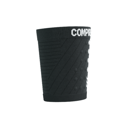Băng bảo vệ cổ tay Compressport Unisex's Sweatbands 3D.Dots - Đen (Black)