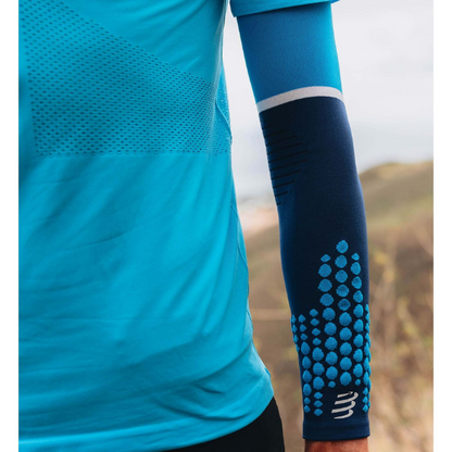 Băng bảo vệ ống tay Compressport Unisex's Arm Force Ultralight - Xanh (Estate Blue)
