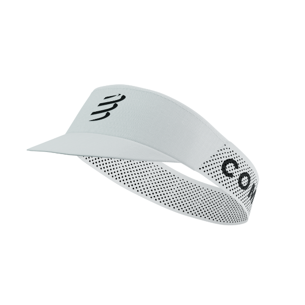 Mũ chạy bộ Compressport Pro Racing Visor - Trắng (White)