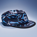 Nón VAGA - Patterned Cap - Black/Khaki Green/Postal Blue