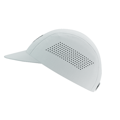 Mũ chạy bộ Compressport Pro Racing Cap - Trắng (White)