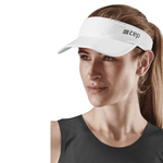 CEP Unisex's The Run Visor - White