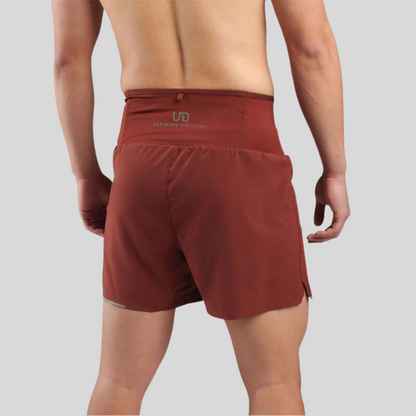 Quần Chạy Bộ Nam Ultimate Direction Men's Velum Short 5" - Rust