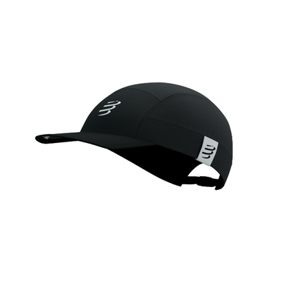 Mũ Compressport 5 Panel Light Cap 2025 - Đen (Black)