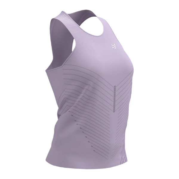 Áo chạy bộ Nữ Compressport Performance Singlet - Tím (Orchid Petal/Purple)