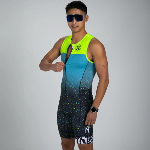 Đồ Ba môn Nam Zoot Tri SLVS Fz Racesuit - Electric