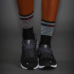 Compressport Unisex's Pro Racing Socks Run High Flash - Black