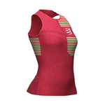 Áo Ba môn Nữ Compressport Tri Postural Tank Top - Hồng (Jazzy/Paradise Green)