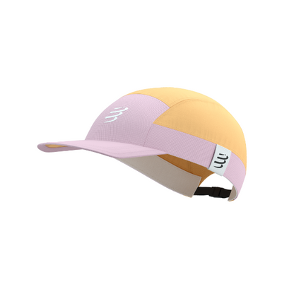 Mũ Compressport 5 Panel Light Cap Buff - Cam/Hồng (Orange/Roseate)