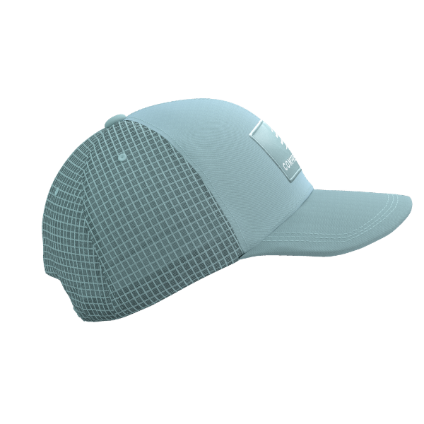 Mũ Chạy Bộ Compressport Trucker Cap 6P - Xanh Ether