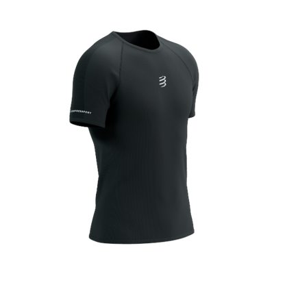 Áo Chạy Trail Nam Compressport Trail Racing SS Tshirt - Đen (Black)