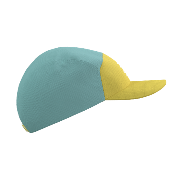 Mũ Chạy Bộ Compressport 5 Panel Light Cap - Vàng Lemon/Ether