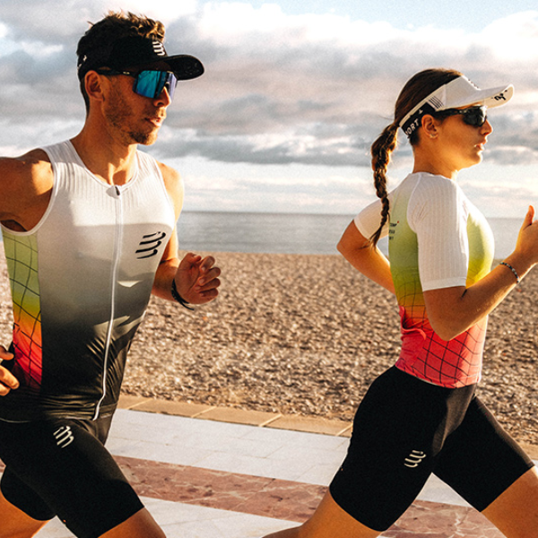 Quần ba môn Nữ Compressport Tri Under Control Short - Đen (Black)