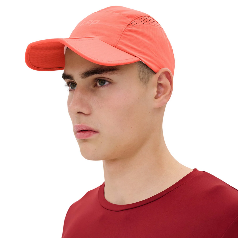 CEP Unisex's Running Cap - Coral