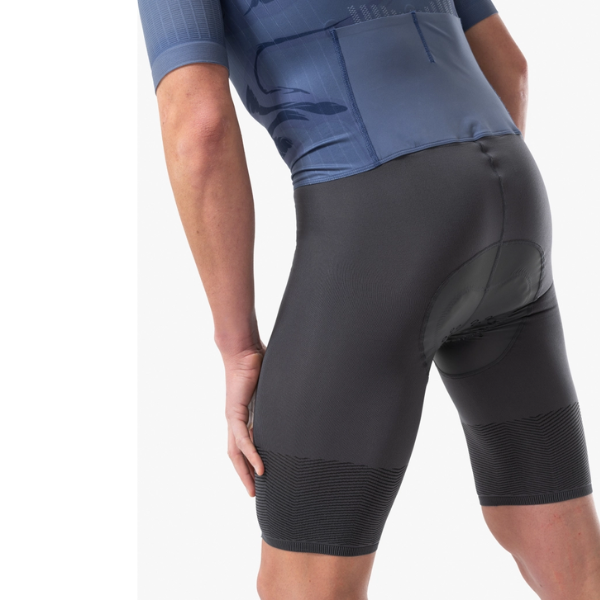 Đồ ba môn Nam Compressport Aero SS Trisuit - Xanh (Indigo Print)