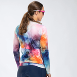 Áo đạp xe Nữ Zoot Women's Elite Cycle LS Aero Jersey - Chromoflow