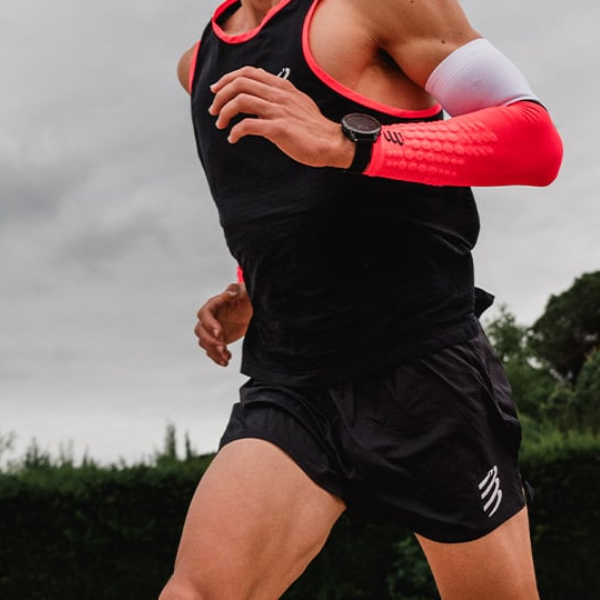 Áo chạy bộ Nam Compressport Pro Racing Singlet - Đen (Black)