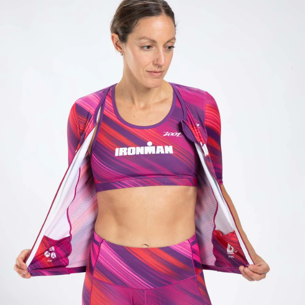 Áo ba môn Nữ Zoot Women's Ltd Tri Aero Jersey - IM Heat