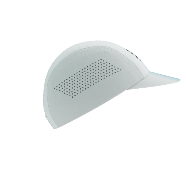 Mũ Chạy Bộ Compressport Pro Racing Cap - Star White/Blue Green