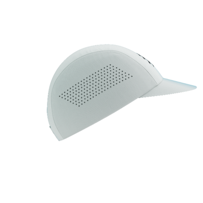 Mũ Chạy Bộ Compressport Pro Racing Cap - Star White/Blue Green