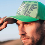 Compressport Trucker Cap - Summer Green/ Estate Blue