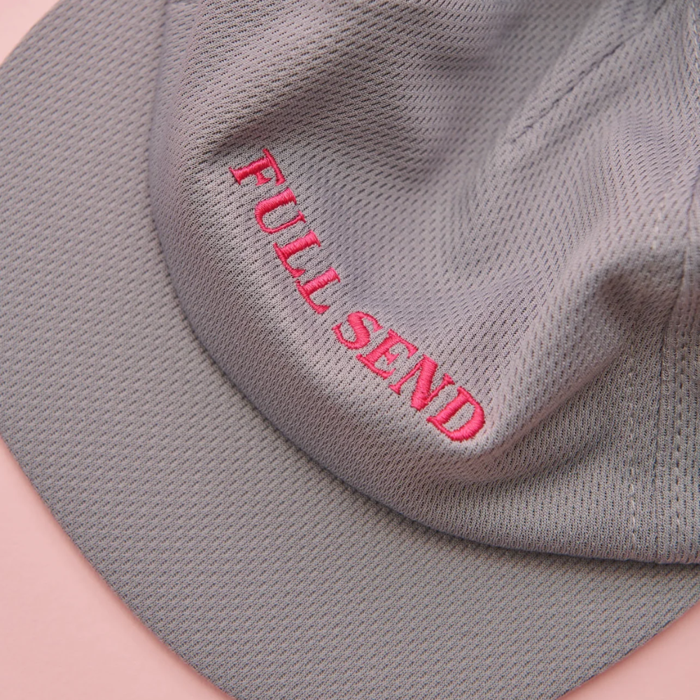 Nón VAGA - EP Cap - Mid Grey/Poster Pink