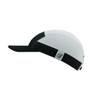 Mũ Compressport 5 Panel Light Cap 2025 - Trắng/Đen (White/Black)