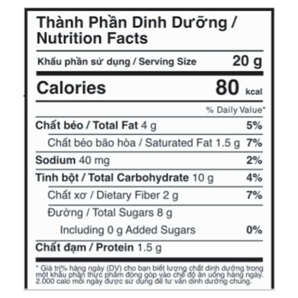 Thanh năng lượng Lecka Nutri Bites - Vị Cacao Banana