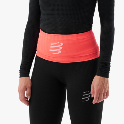 Đai chạy bộ Compressport Unisex's Free Belt Pro - Đỏ/Đen (Red/Black)