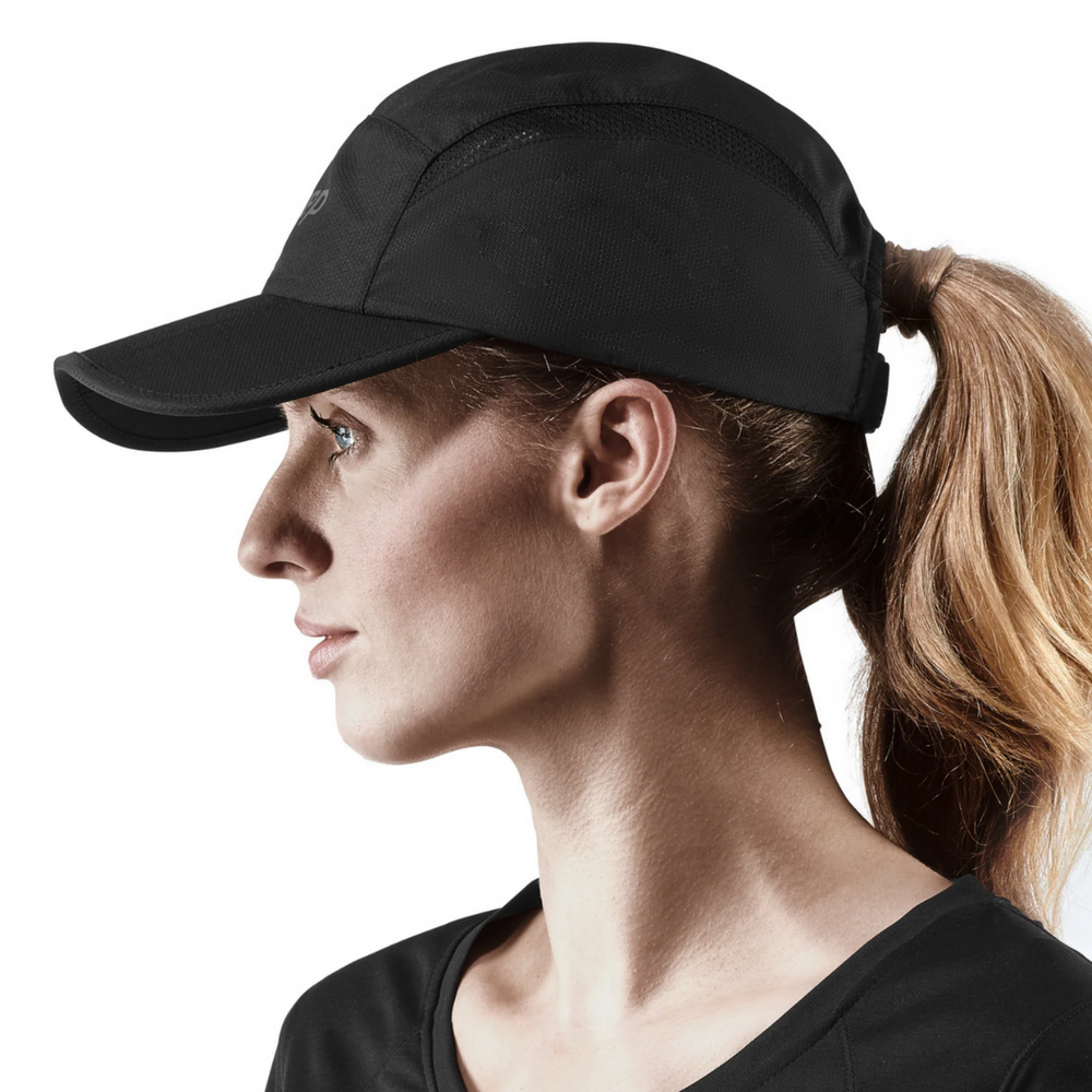 CEP Unisex's Running Cap - Black