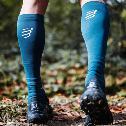 Băng bảo vệ bắp chân Compressport Calf Sleeves R2 3.0 - Xanh (Stargazer/White)