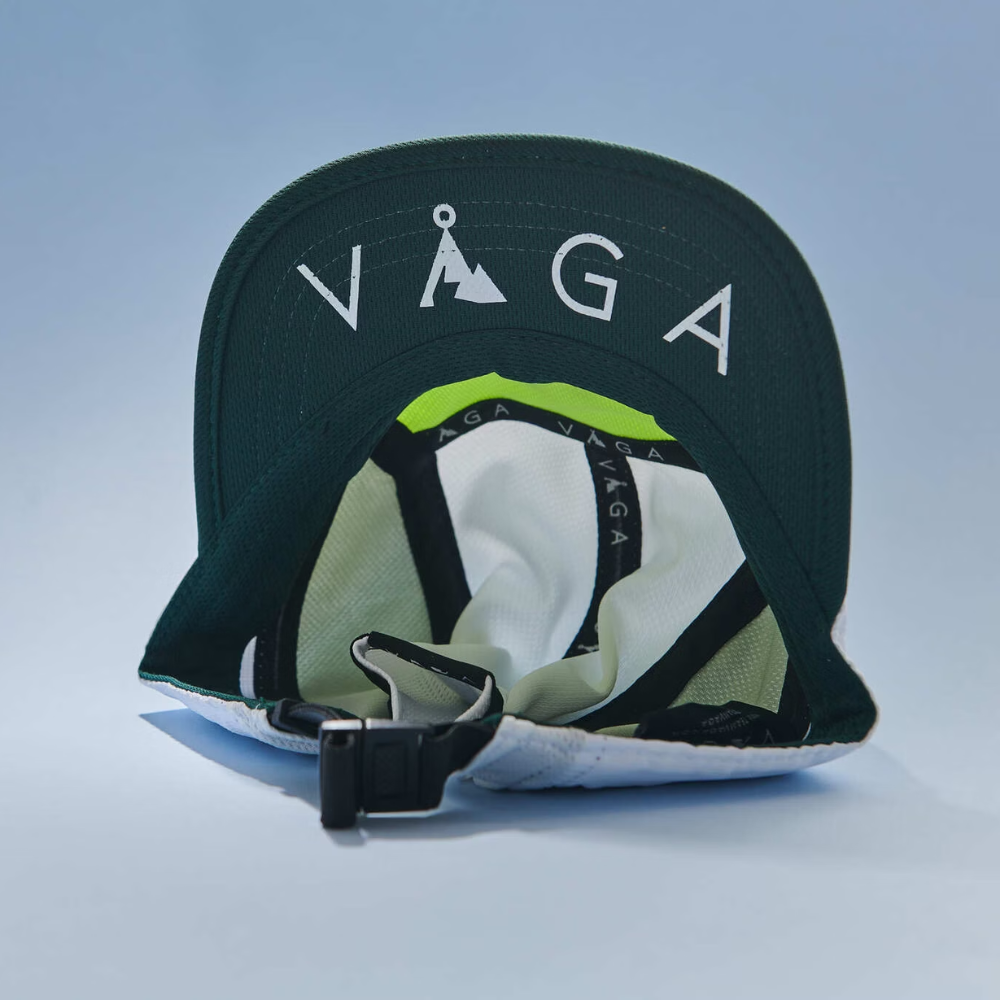 Nón VAGA - Club Cap - Chalk White/Eucalyptus Green/Neon Yellow/Racing Green