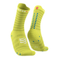 Tất chạy bộ Compressport Unisex's Pro Racing Socks v4.0 Ultralight - Primrose/Fjord Blue