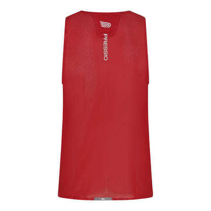 Áo chạy bộ Nam Pressio Elite Singlet - Xanh (SPR/SLV)