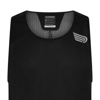 Áo chạy bộ Nam Pressio Elite Singlet - Xanh (SPR/SLV)