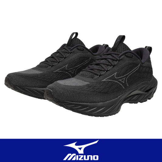 Giày chạy bộ Nam Mizuno Wave Inspire 20 2E - Đen (Black/Ultimate Gray/Black)