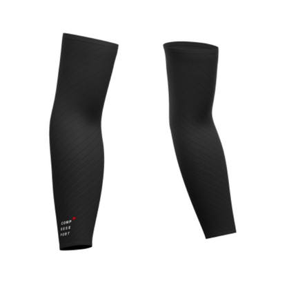 Băng bảo vệ ống tay Compressport Unisex's Under Control Armsleeves - Đen (Black)