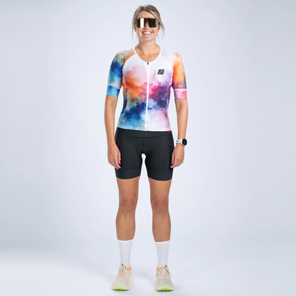 Áo Ba môn Nữ Zoot Women's Elite Tri Aero Jersey - Chromoflow