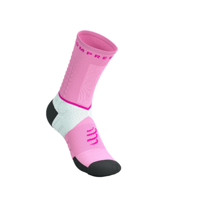 Tất Chạy Trail Compressport Ultra Trail Socks V2.0 - Begonia/Neon Pink